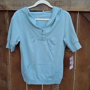 Mossimo Supply Co. | Hooded 3/4 Sleeve Top